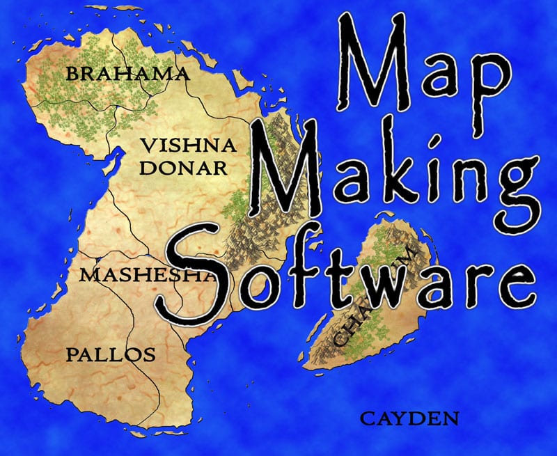 Fantasy Map Making Alternatives to Photoshop
