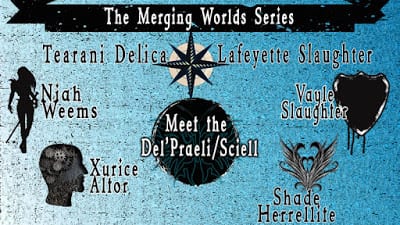 Meet the Monsters of The Merging Worlds Series