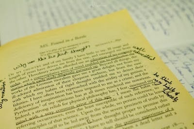 Writing Horror Stories studying other books