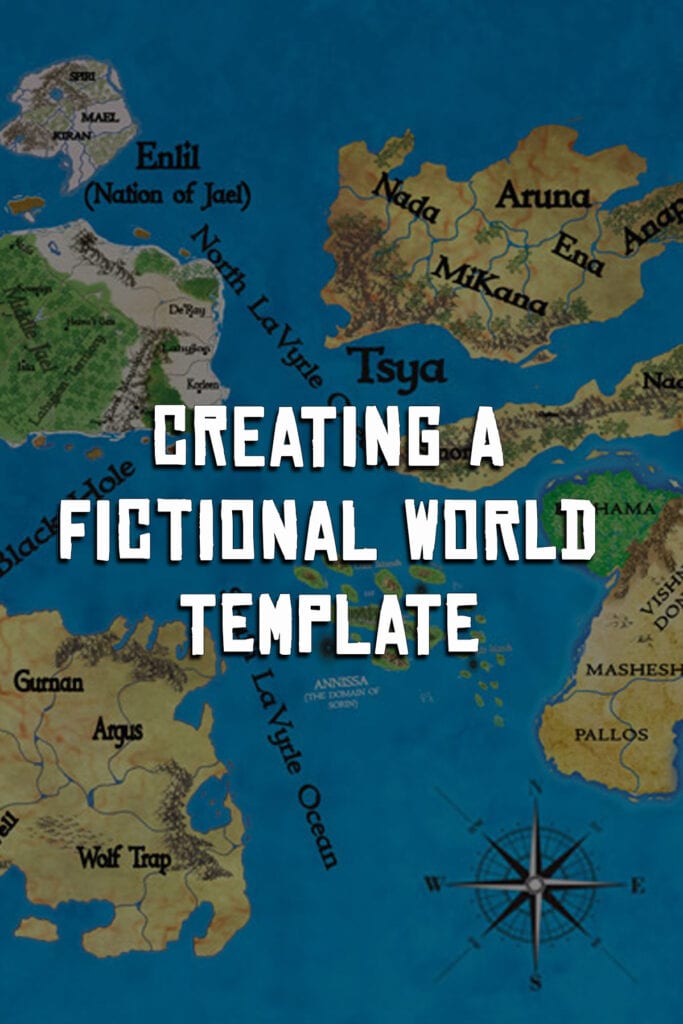 World Building Template Creating A Fictional World Auden Johnson